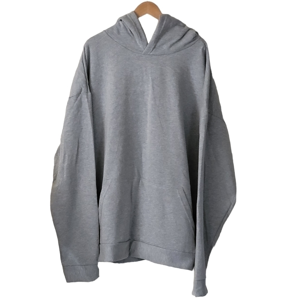 Naked Wardrobe Gray Pullover Ultra Soft Hoodie Size 3XL NWOT